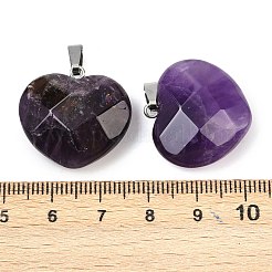 Natural Amethyst Pendants&nbsp;G-A281-02P-12