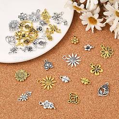 2Bags 2 Colors Tibetan Style Alloy Pendants&nbsp;FIND-YW0007-74