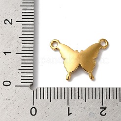 PVD Vacuum Plating 304 Stainless Steel Rhinestone Pendants&nbsp;STAS-L081-002G-02