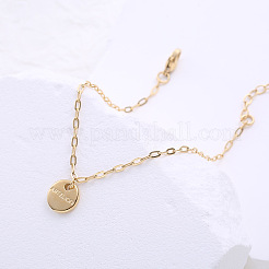Stainless Steel Flat Round Charm Bracelets&nbsp;KQ8563