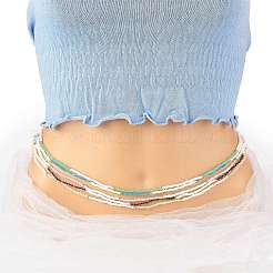 Glass Seed Waist Beads&nbsp;NJEW-C00019