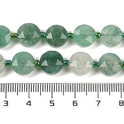 Natural Green Strawberry Quartz Beads Strands&nbsp;G-C116-A34-01