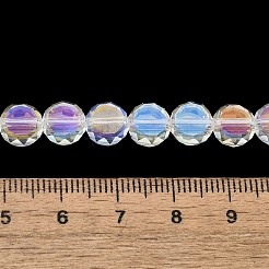 Electroplate Glass Beads Strands&nbsp;EGLA-L045-G