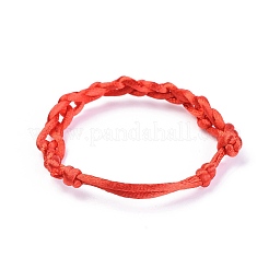 Adjustable Nylon Thread Braided Cord Bracelet&nbsp;BJEW-JB04330-02