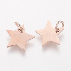 Ion Plating(IP) 304 Stainless Steel Charms&nbsp;STAS-Q201-T461R
