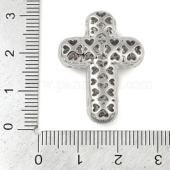 Brass Micro Pave Clear Cubic Zirconia Beads&nbsp;KK-S392-01P