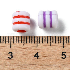 Opaque Acrylic European Beads&nbsp;SACR-P031-13A