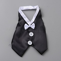 Organza & Cloth Bride and Groom Wine Bottle Cover&nbsp;AJEW-WH0258-263