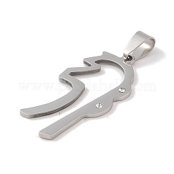 201 Stainless Steel Pendants&nbsp;STAS-A094-20P