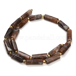 Natural Multi-Moonstone Beads Strands&nbsp;G-D353-A24