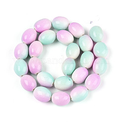 Spray Painted Synthetic Turquoise Beads Strands&nbsp;TURQ-T004-15D