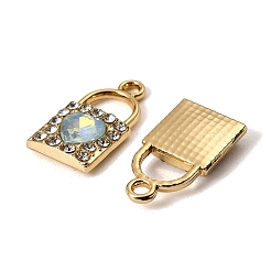 UV Plating Alloy Glass Pendants&nbsp;FIND-K032-30G