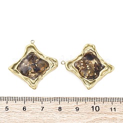 Natural Tiger Eye Pendants&nbsp;LS-STAS-V003-04G-01