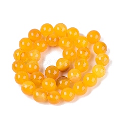 Dyed Natural Agate Beads Strands&nbsp;G-Q606-12MM-A01