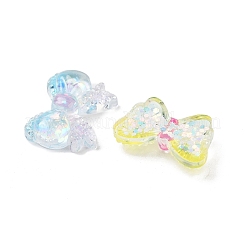 Transparent Resin Decoden Cabochons&nbsp;RESI-M045-05