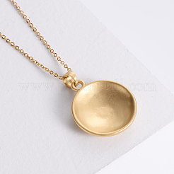 Vintage-inspired Stainless Steel Flower Pendant Men's Necklaces&nbsp;UG8663