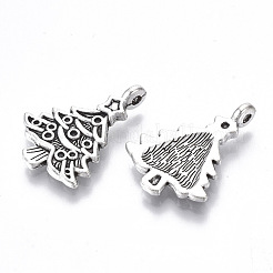 Tibetan Style Alloy Pendants&nbsp;X-TIBE-N010-33AS-RS