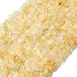Grade AA Natural Citrine Beads Strands&nbsp;G-I389-A16