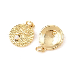 Brass with ABS Imitation Pearl Pendants&nbsp;KK-Z140-20G