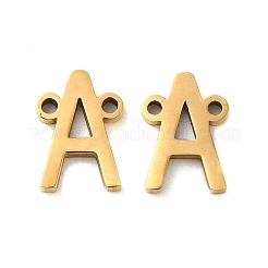 26Pcs Ion Plating(IP) 304 Stainless Steel Connector Charms&nbsp;STAS-C081-01G