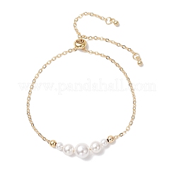 Brass Cable Chains Slider Bracelets&nbsp;BJEW-JB12813-01