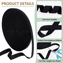 Cotton Herringbone Ribbon&nbsp;SRIB-WH0011-248A