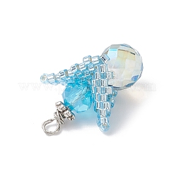 Glass Pendants&nbsp;PALLOY-MZ00954-03