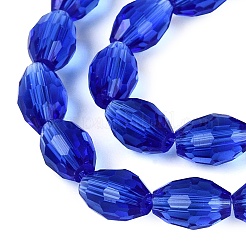 Transparent Glass Beads Strands&nbsp;GLAA-N071-01A-A14