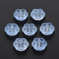 Transparent Baking Paint Glass Beads&nbsp;GLAA-S190-021-A02
