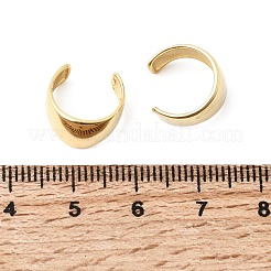 Brass Cuff Earrings&nbsp;EJEW-C186-09G