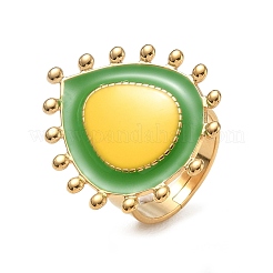 304 Stainless Steel Enamel Finger Rings&nbsp;SA-CBA2E51-02G