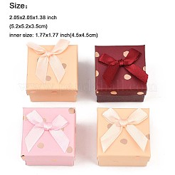 12Pcs Cardboard Ring Boxes&nbsp;CBOX-FP0001-03