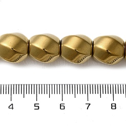 Electroplated Non-Magnetic Synthetic Hematite Beads Strands&nbsp;G-P518-05