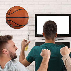 Wall Mounted Iron Basketball Rack&nbsp;AJEW-WH0460-082B