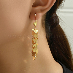 Butterfly Tassel Earrings Fashionable High-end Ear Hooks Women's Accessories&nbsp;XW7141