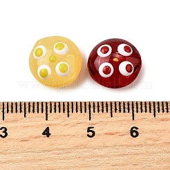 Transparent Glass Enamel Beads&nbsp;LAMP-S079-01