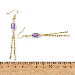 304 Stainless Steel Dangle Tassel Earring for Women&nbsp;EJEW-JE07184