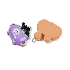 Halloween Opaque Resin Pendants&nbsp;RESI-C062-02