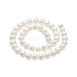 Natural Cultured Freshwater Pearl Beads Strands&nbsp;PEAR-F007-19
