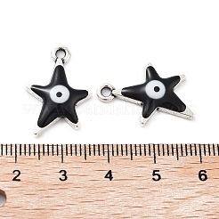 Alloy Enamel Pendants&nbsp;FIND-C050-02AS-07