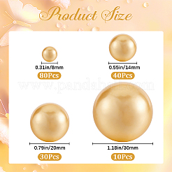 ABS Plastic Imitation Pearl Beads&nbsp;KY-GF0001-51B