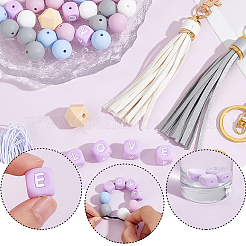 DIY Word Love Keychain Making Kit&nbsp;DIY-SC0022-53