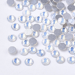 Glass Flat Back Rhinestone Cabochons&nbsp;RGLA-S002-12SS-35