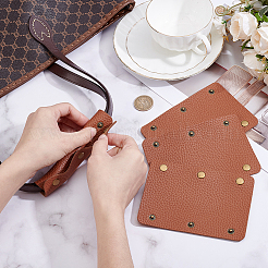4Pcs Detachable PU Imitation Leather Bag Handle Wrap&nbsp;PURS-BBC0001-08D