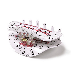 Butterfly Pattern PVC Claw Hair Clips&nbsp;LS-PHAR-M013-02C