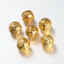 Cube Iron Filigree Beads&nbsp;IFIN-N3295-04