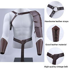 PU Leather with Iron Fencing Sheath&nbsp;AJEW-WH0348-136