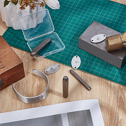 3Pcs 3 Styles Steel Leather Stamps&nbsp;AJEW-BC0008-98A