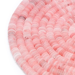 Cherry Quartz Glass Beads Strands&nbsp;G-P575-B27-6x1mm