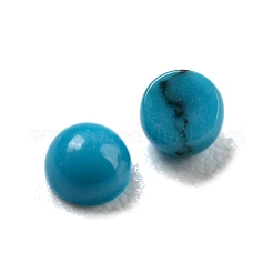 Dyed Handmade Synthetic Turquoise Cabochons&nbsp;G-B070-19A